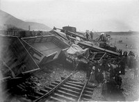 LNWR Fish Truck 1899-01-13 Penmaenmawr Disaster